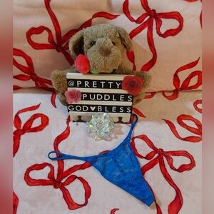 💙 VS Very Sexy Shine Strap V-String Panty 💙